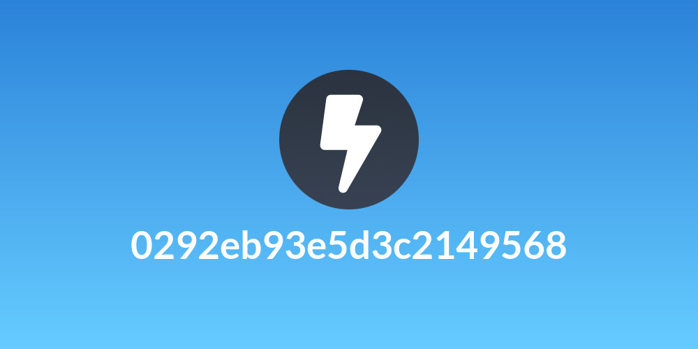 0292eb93e5d3c2149568