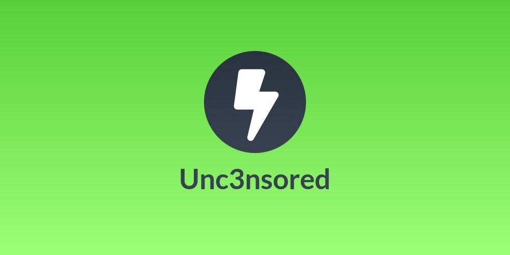 Unc3nsored