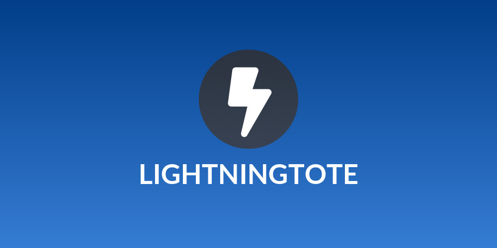 LIGHTNINGTOTE