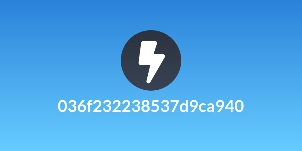 036f232238537d9ca940