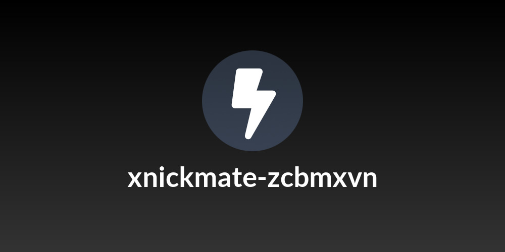 xnickmate-zcbmxvn