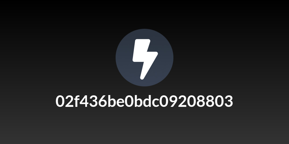 02f436be0bdc09208803