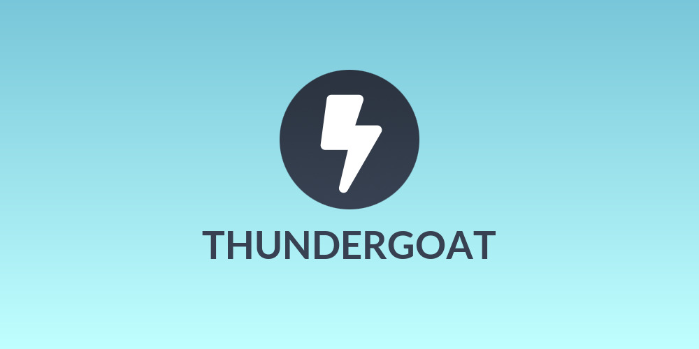 ⚡🐐 THUNDERGOAT