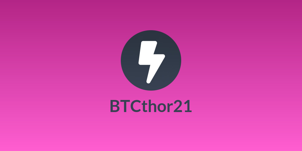 BTCthor21