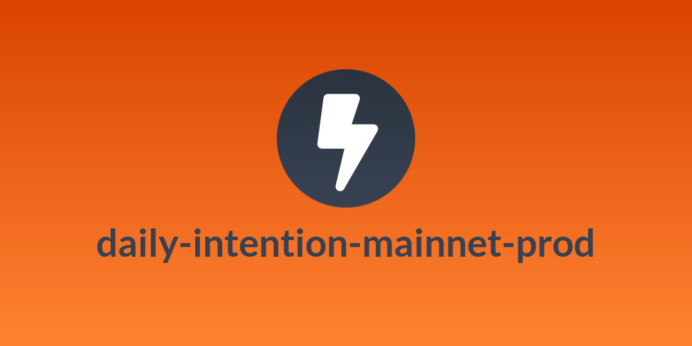 daily-intention-mainnet-prod