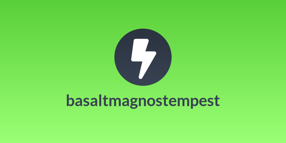 basaltmagnostempest