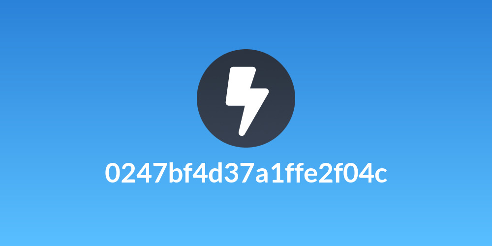 0247bf4d37a1ffe2f04c