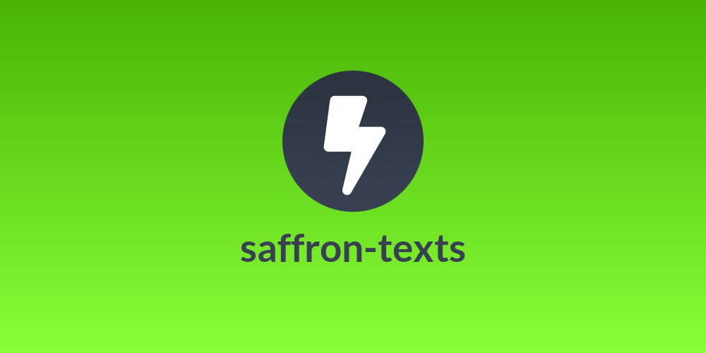 saffron-texts
