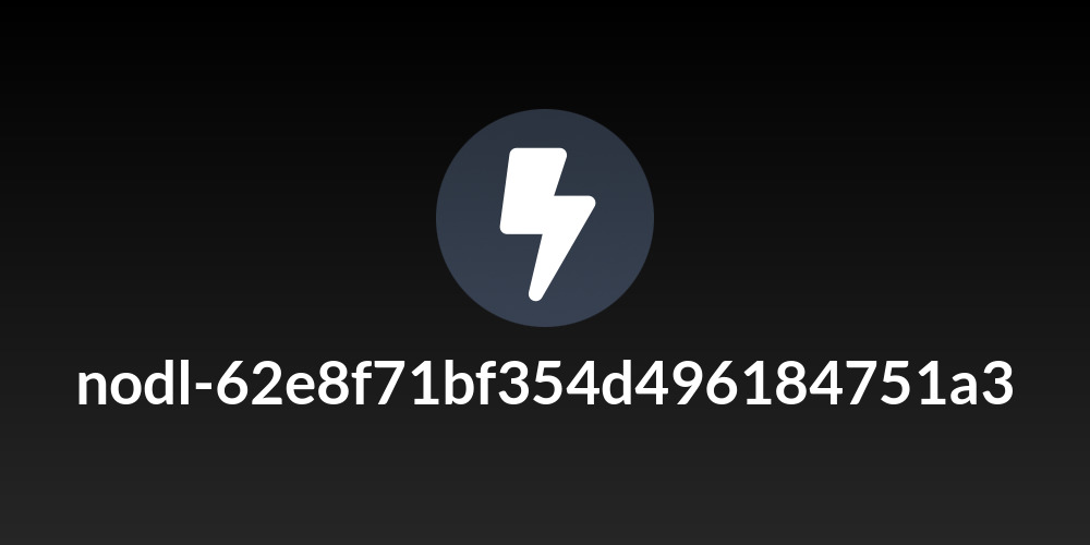 nodl-62e8f71bf354d496184751a3