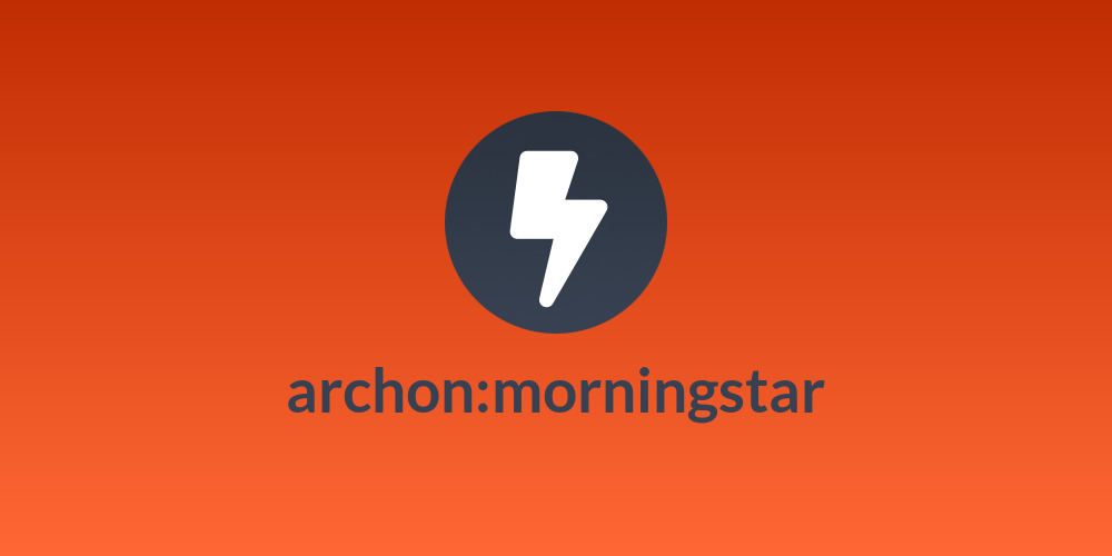 archon:morningstar