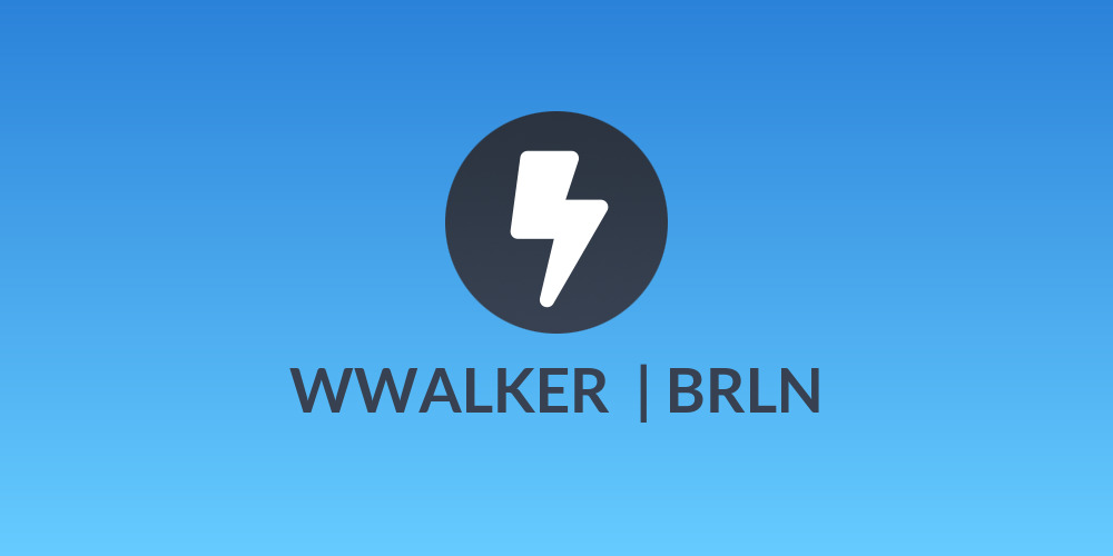 WWALKER  | BR⚡LN