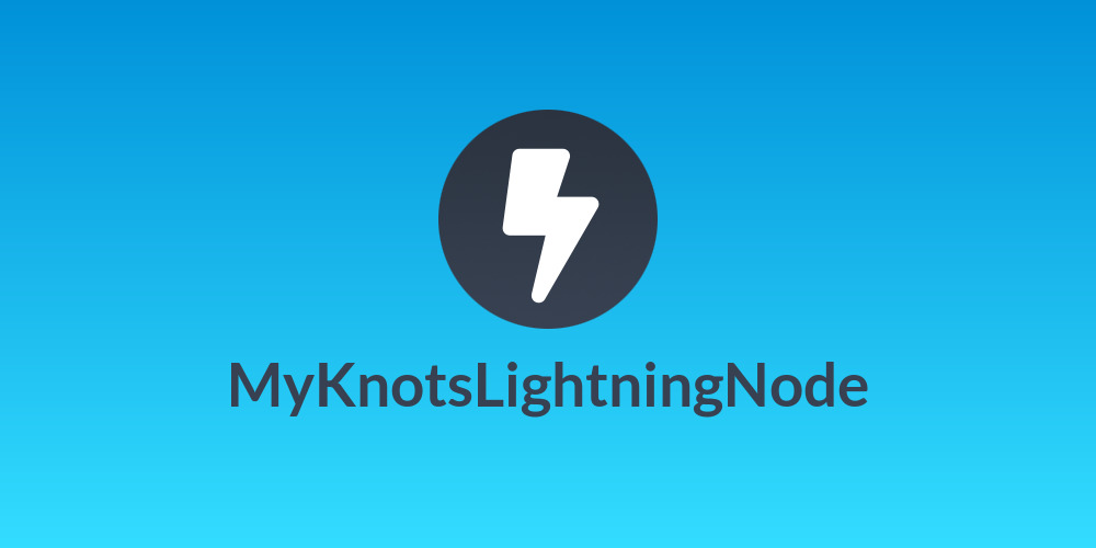 MyKnotsLightningNode