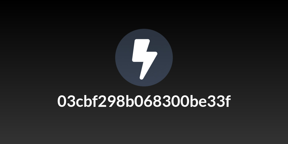 03cbf298b068300be33f