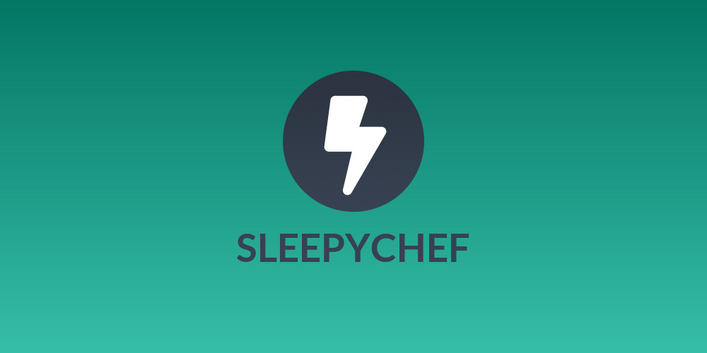 SLEEPYCHEF