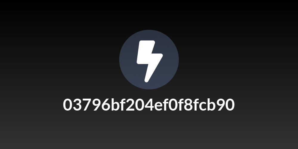 03796bf204ef0f8fcb90