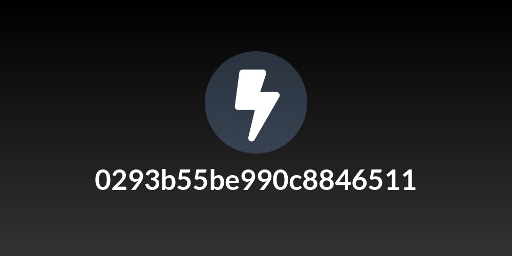 0293b55be990c8846511