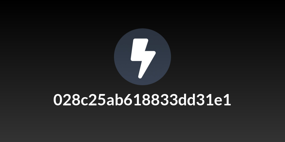 028c25ab618833dd31e1