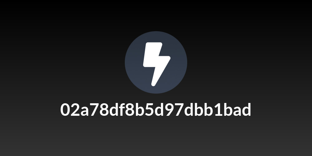 02a78df8b5d97dbb1bad