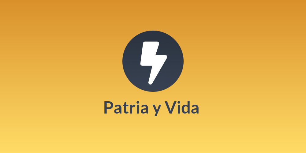 Patria y Vida 🇨🇺⚡️