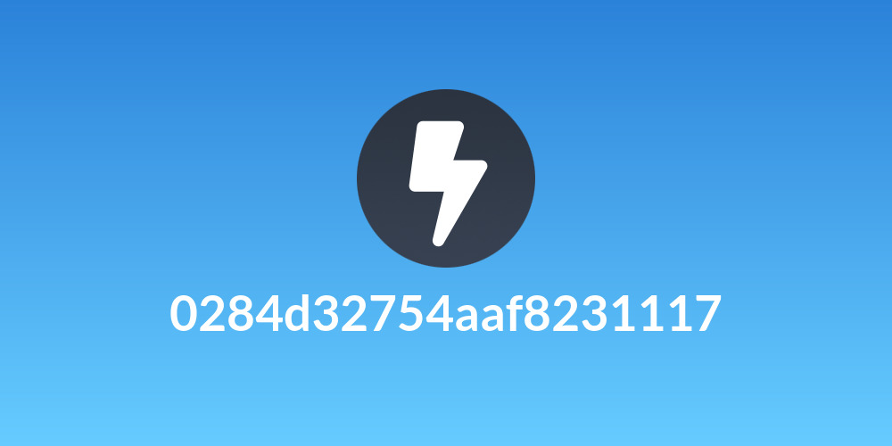 0284d32754aaf8231117