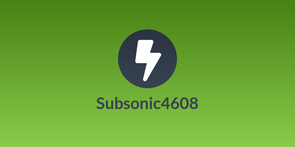 Subsonic4608