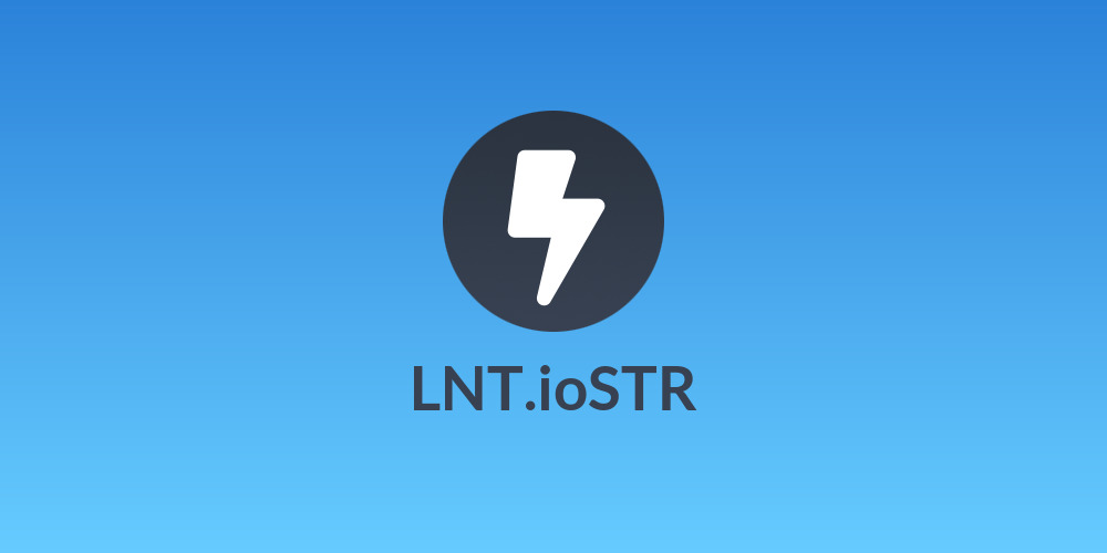 LNT.ioSTR