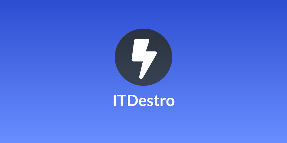 ITDestro⚡