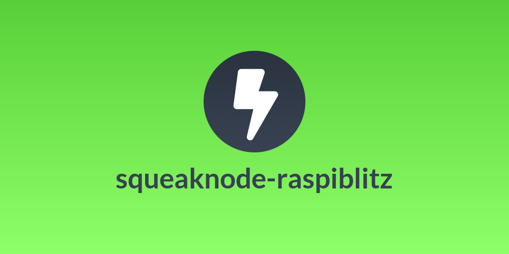 squeaknode-raspiblitz
