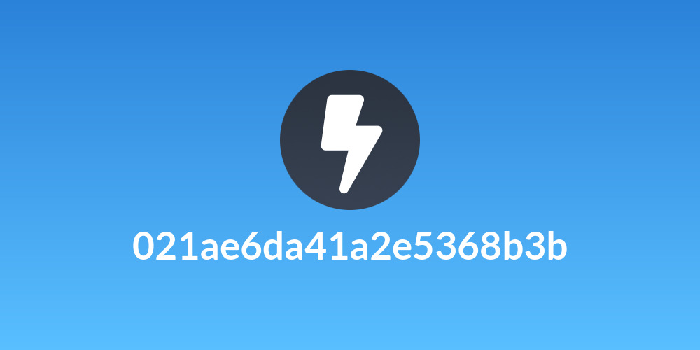 021ae6da41a2e5368b3b