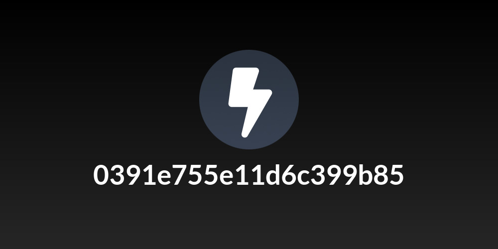 0391e755e11d6c399b85