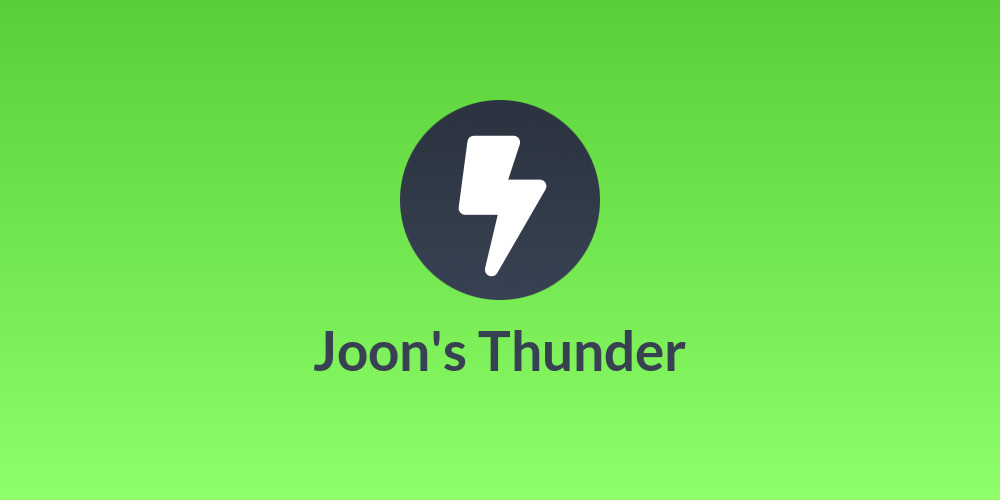 Joon's Thunder