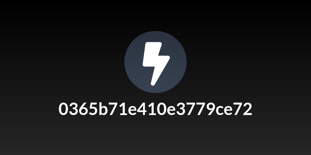 0365b71e410e3779ce72