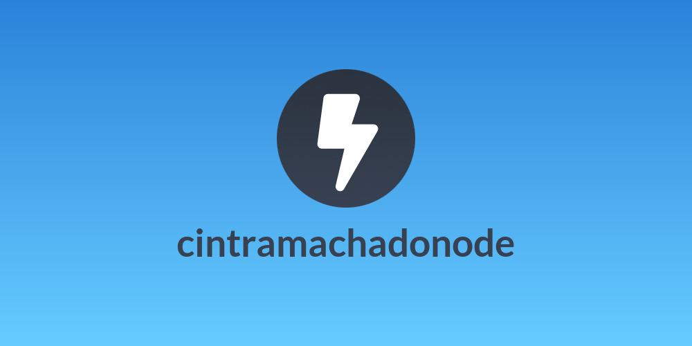 cintramachadonode