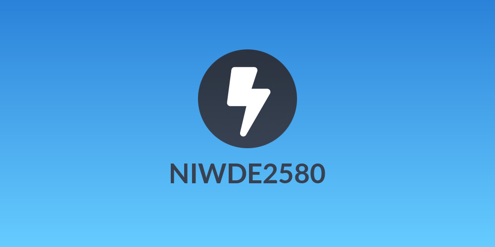 NIWDE2580
