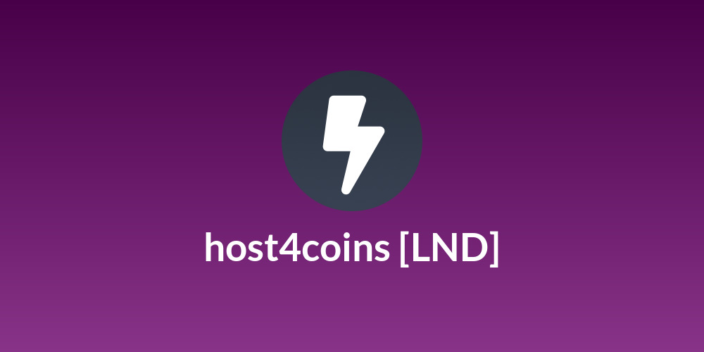 host4coins [LND]
