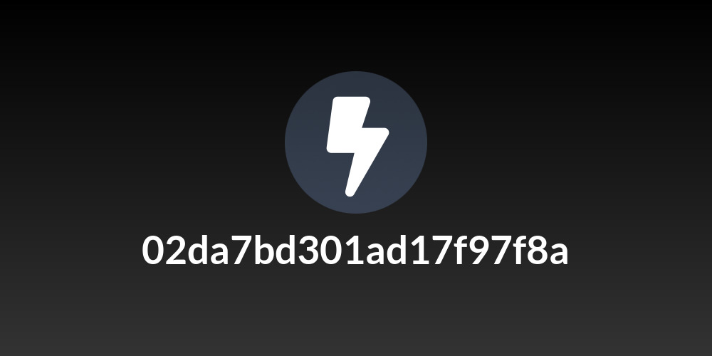02da7bd301ad17f97f8a