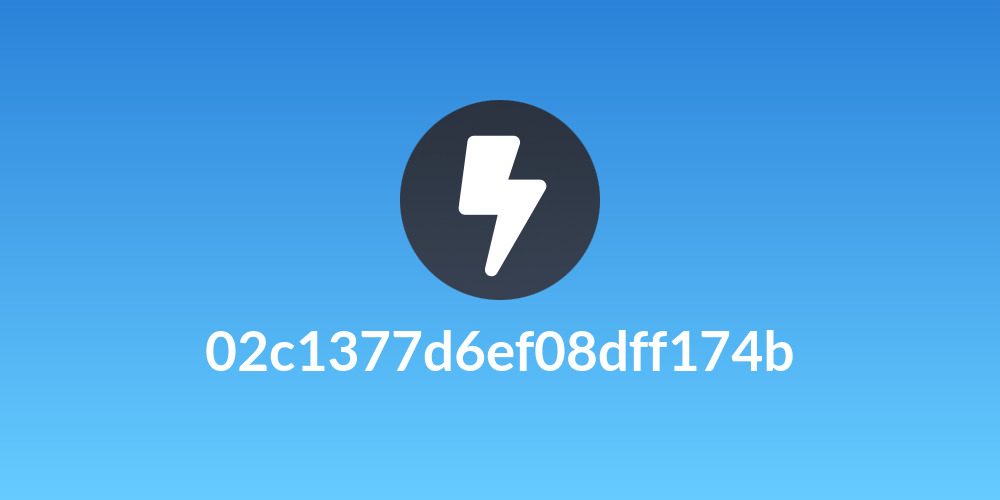 02c1377d6ef08dff174b