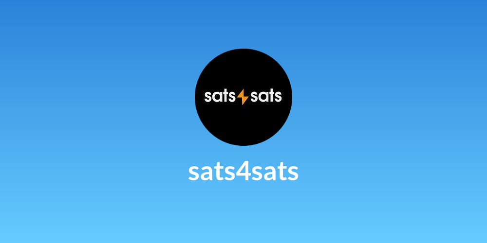sats4sats
