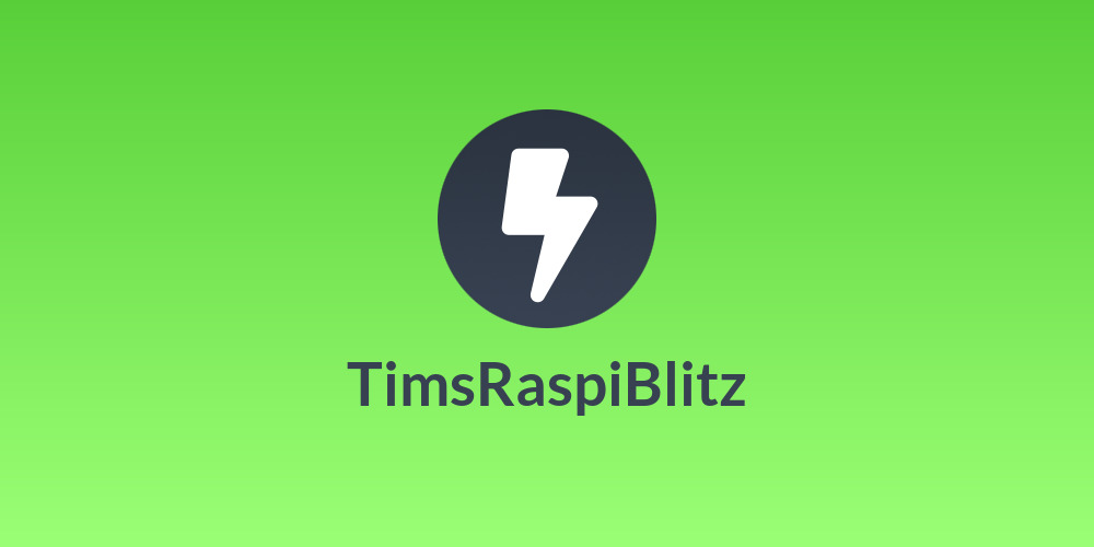 TimsRaspiBlitz
