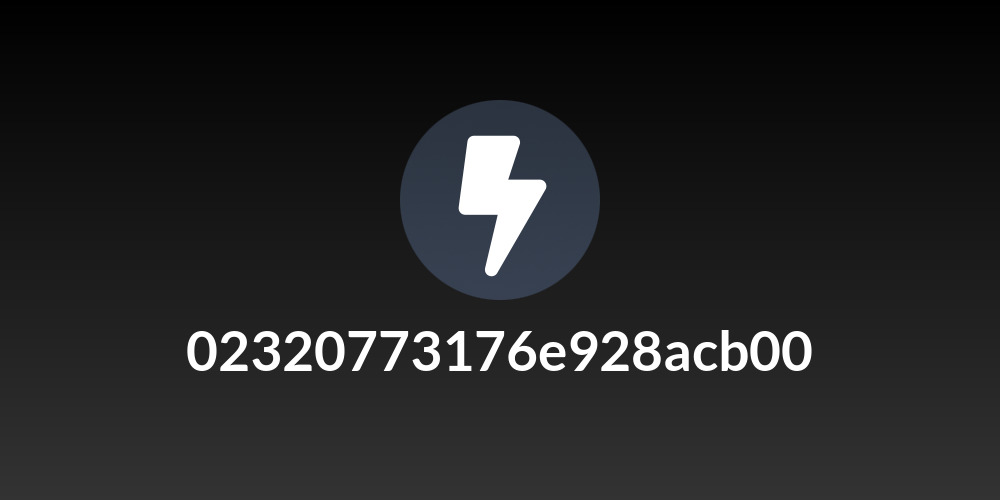 02320773176e928acb00