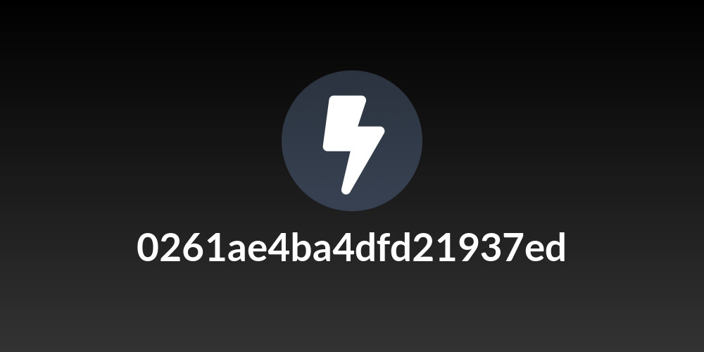 0261ae4ba4dfd21937ed