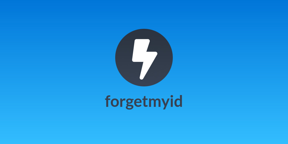 forgetmyid