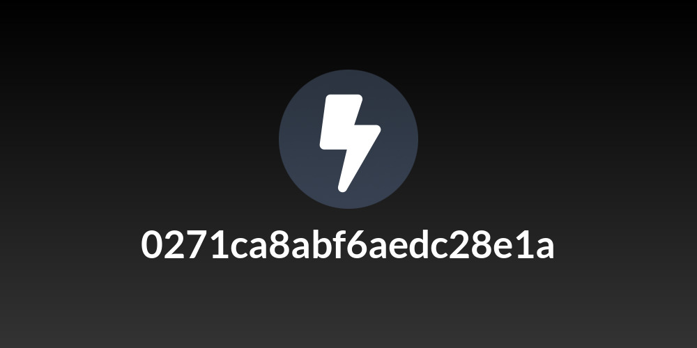 0271ca8abf6aedc28e1a