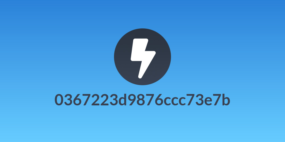 0367223d9876ccc73e7b