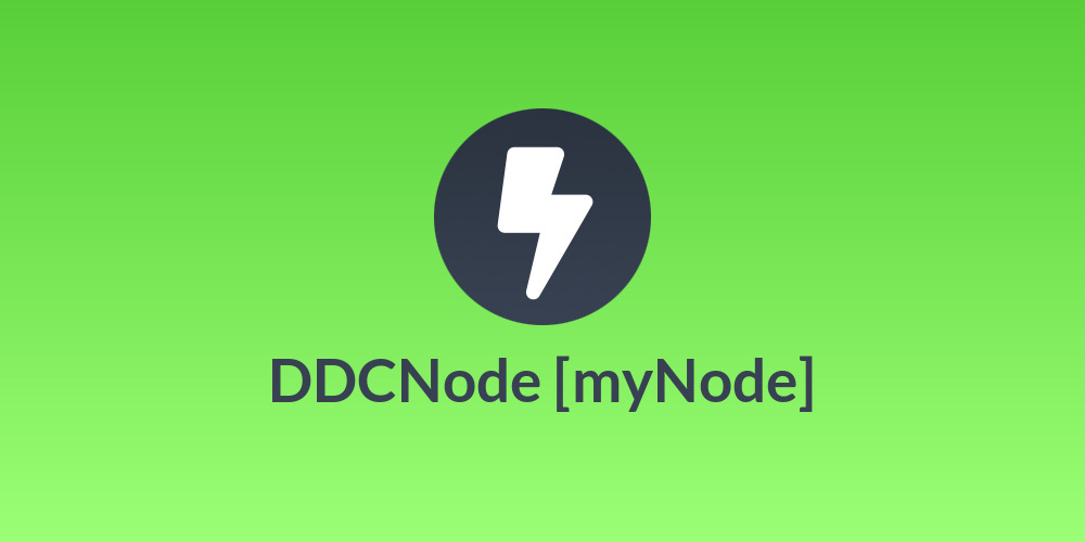 DDCNode [myNode]