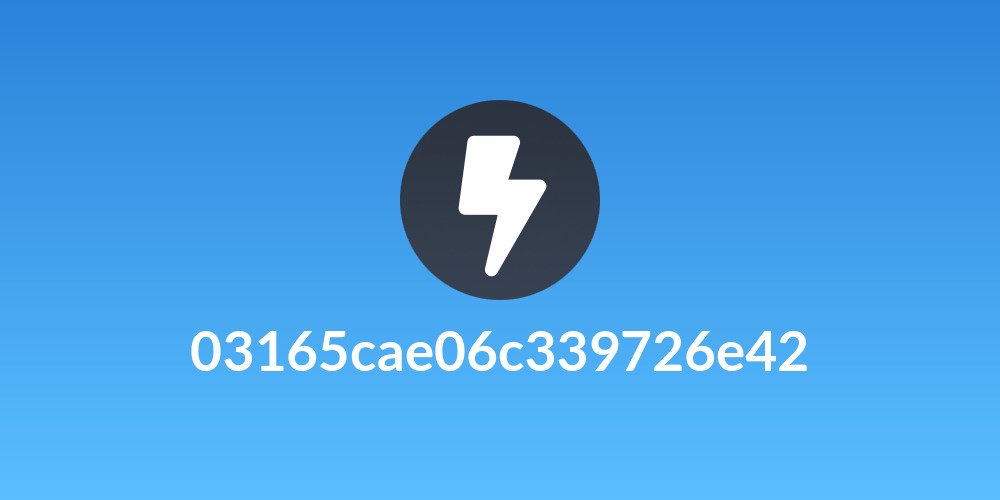 03165cae06c339726e42