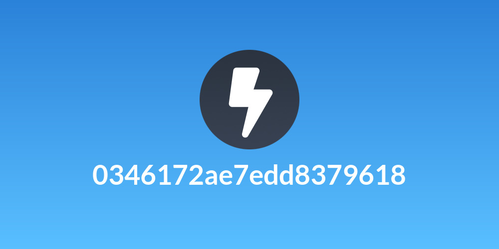 0346172ae7edd8379618