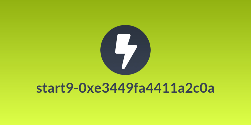 start9-0xe3449fa4411a2c0a