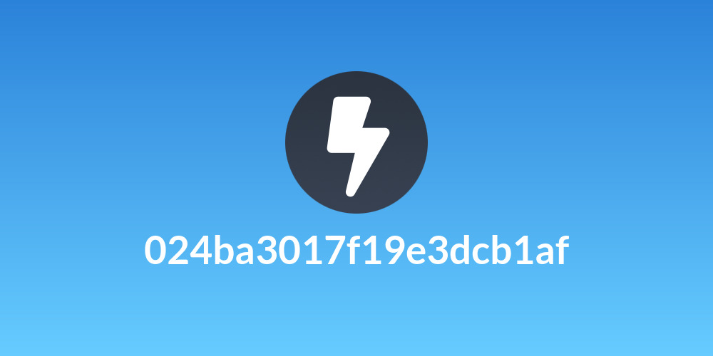 024ba3017f19e3dcb1af