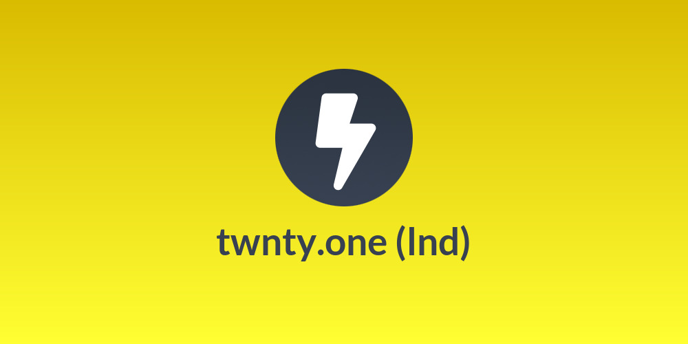 twnty.one (lnd)